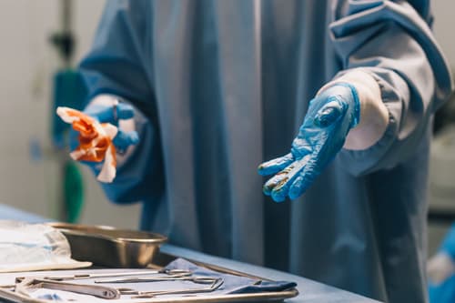 medical and healthcare cleaning supplies