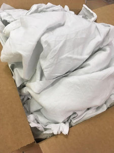 Reclaimed White Sheetings - Quick Rag Supply